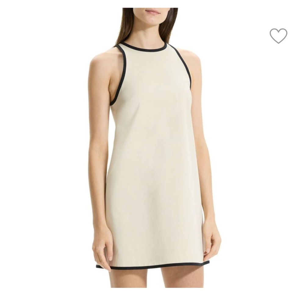 Theory: Cotton-Blend Shift Dress